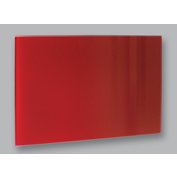 GR500 red - skleněný sálavý panel na stěnu